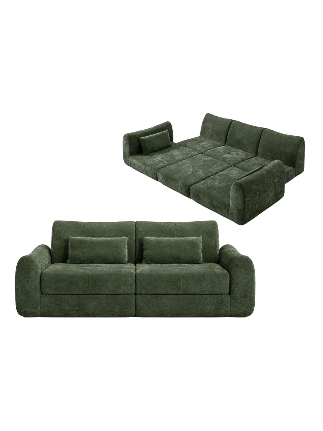 YS-004 Three-Seat Compressed Sofa view 1